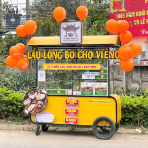 Lẩu Lòng Bò Hà Nội – Đặc Sản Dân Dã Xe lẩu bán hàng di động chợ viềng