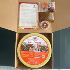 lẩu lòng bò chợ viềng