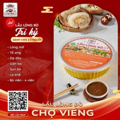 Set lẩu lòng bò Tri Kỷ – ấm áp cho nhóm nhỏ 2–3 người Tri ky