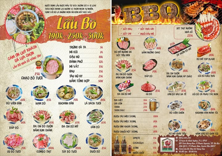 Review Lẩu Bò Nhà Gỗ: Menu, Bảng Giá Mới Nhất Toàn Quốc acc
